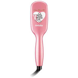BaByliss ホットアイロンブラシ ミニ BL-BC22CJ [コーラル]