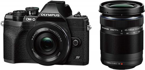 オリンパス ミラーレス一眼カメラOM-D E-M10 MarkIV EZダブルズームキットB★印付き