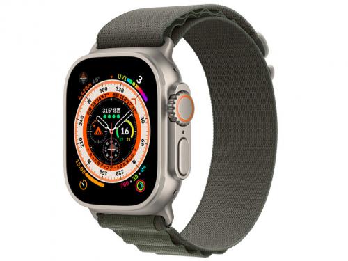 Apple Apple Watch Ultra 49mm  S/M MNHL3JAブルー/グレイトレ